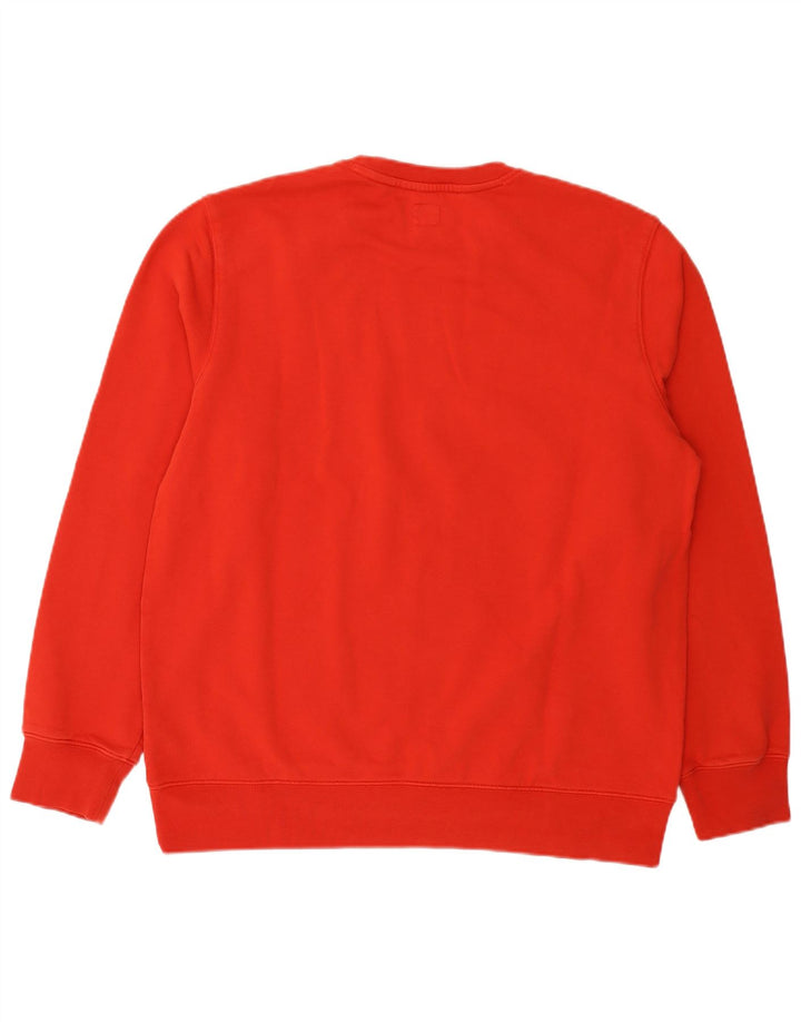 Levi's Hombre Sudadera Estándar Jumper Grande Algodón Rojo