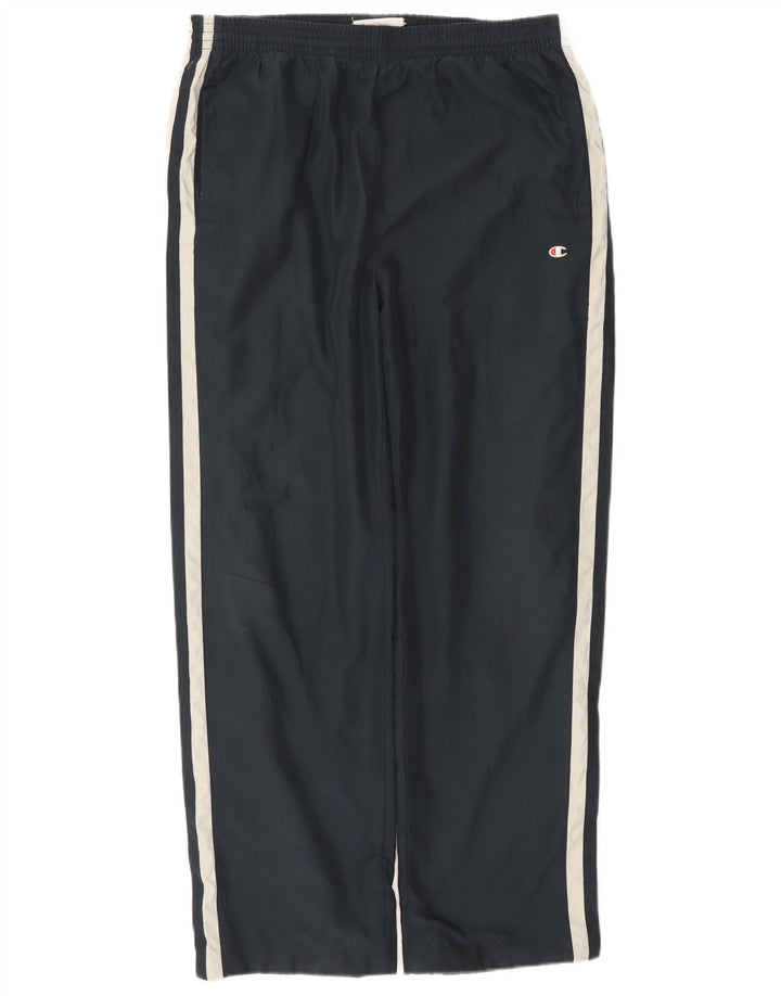 Champion Pantalón De Chándal Para Hombre Grande Azul Marino Colorblock Poliéster