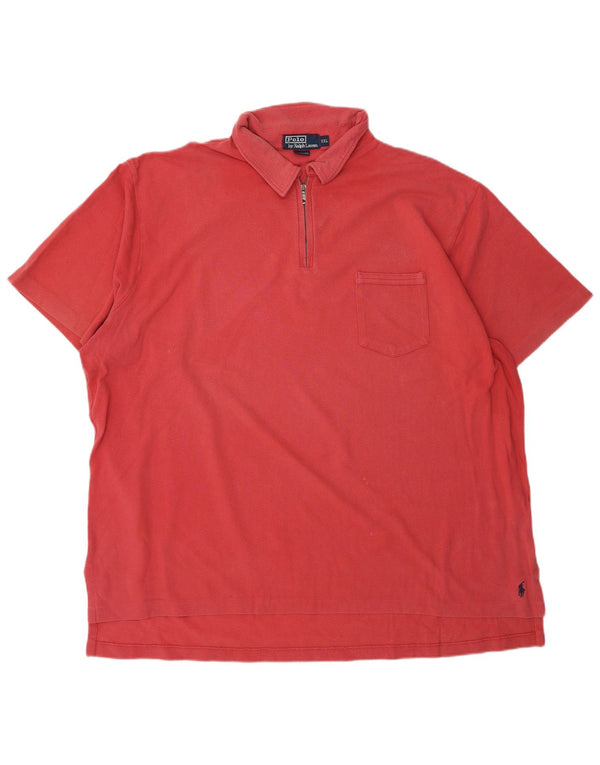 POLO RALPH LAUREN Polo para hombre 2XL Algodón rojo