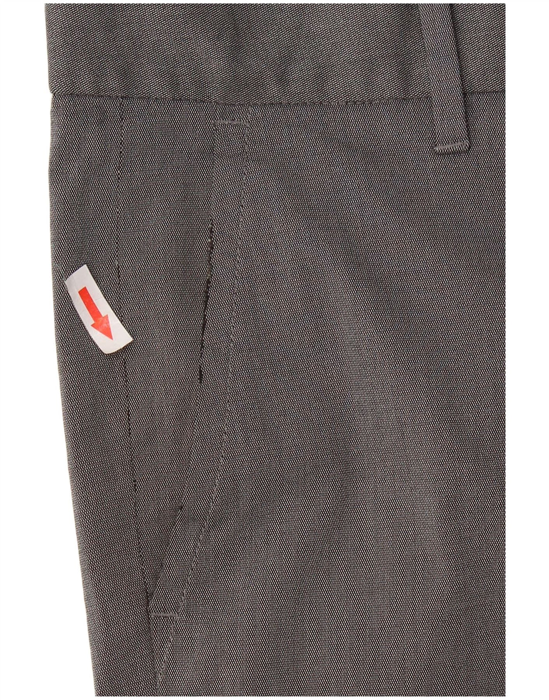 BONOBOS Pantalones informales ajustados para hombre W31 L30 Algodón gris