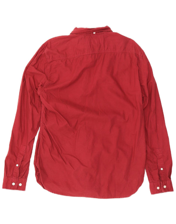 Camisa Jack Wills Hombre Mediana Roja