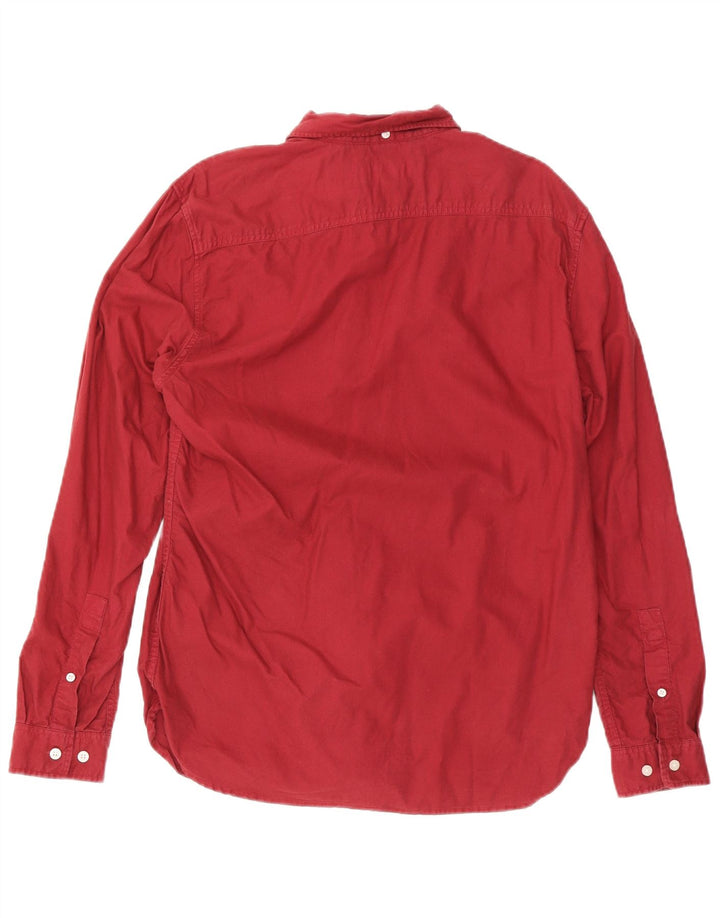 Camisa Jack Wills Hombre Mediana Roja