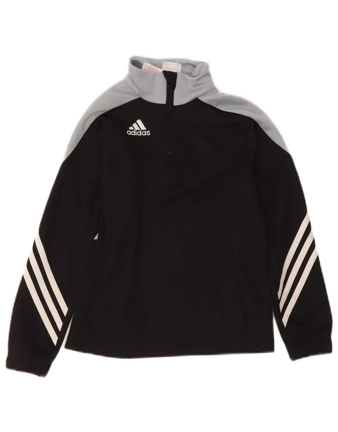 Adidas Chicos Climalite Jersey Chándal Top 7-8 Años Pequeño Negro