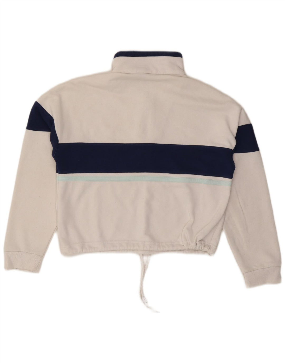 SERGIO TACCHINI Jersey corto de gran tamaño para mujer UK 6 XS Blanco