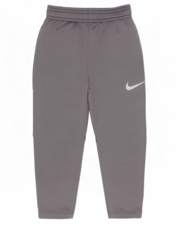 Nike Pantalón Chándal Bebé Niño 9-12 Meses Gris Poliéster