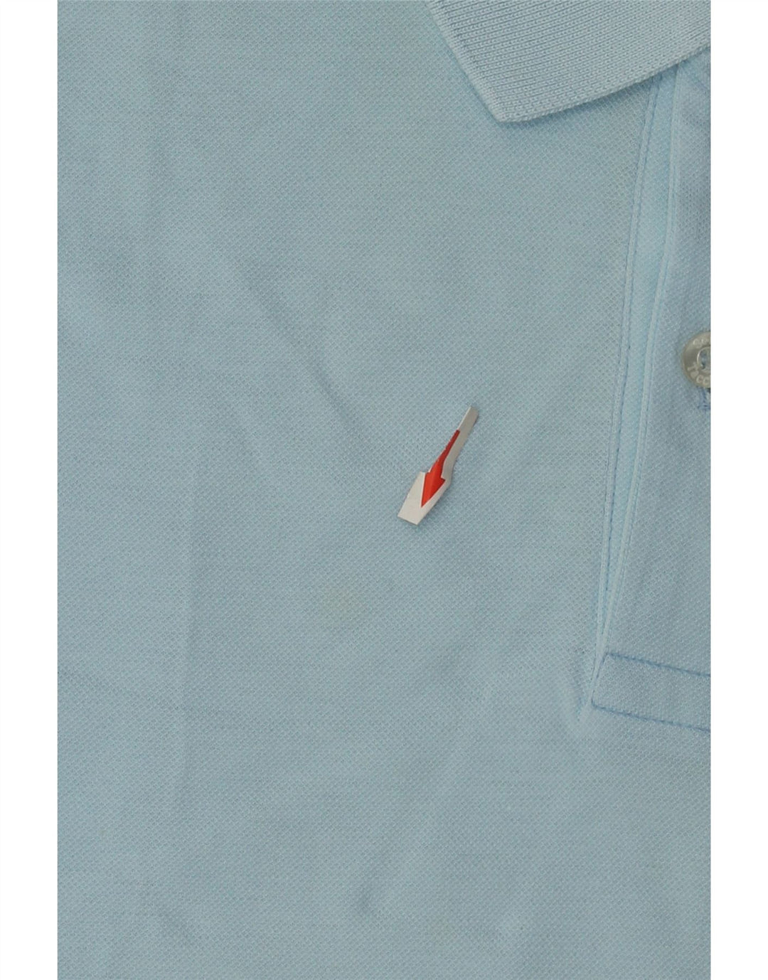 Sergio Tacchini Polo Hombre IT 50 Azul Medio Algodón