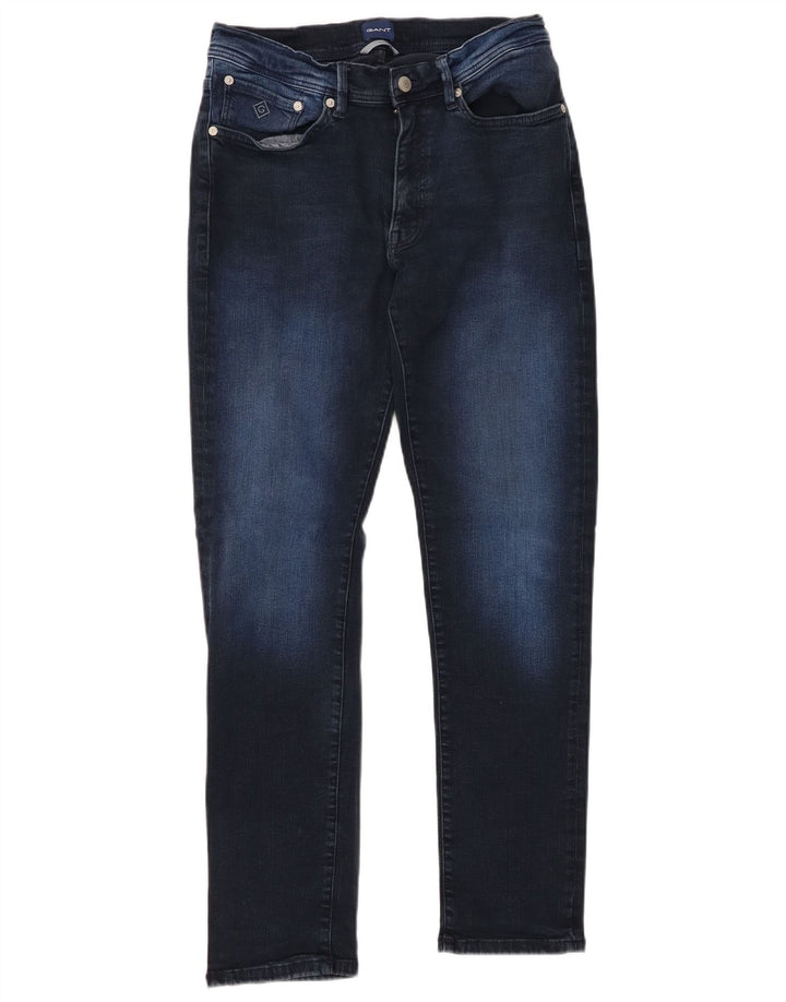 GANT Vaqueros ajustados para hombre W32 L30 Azul marino Algodón