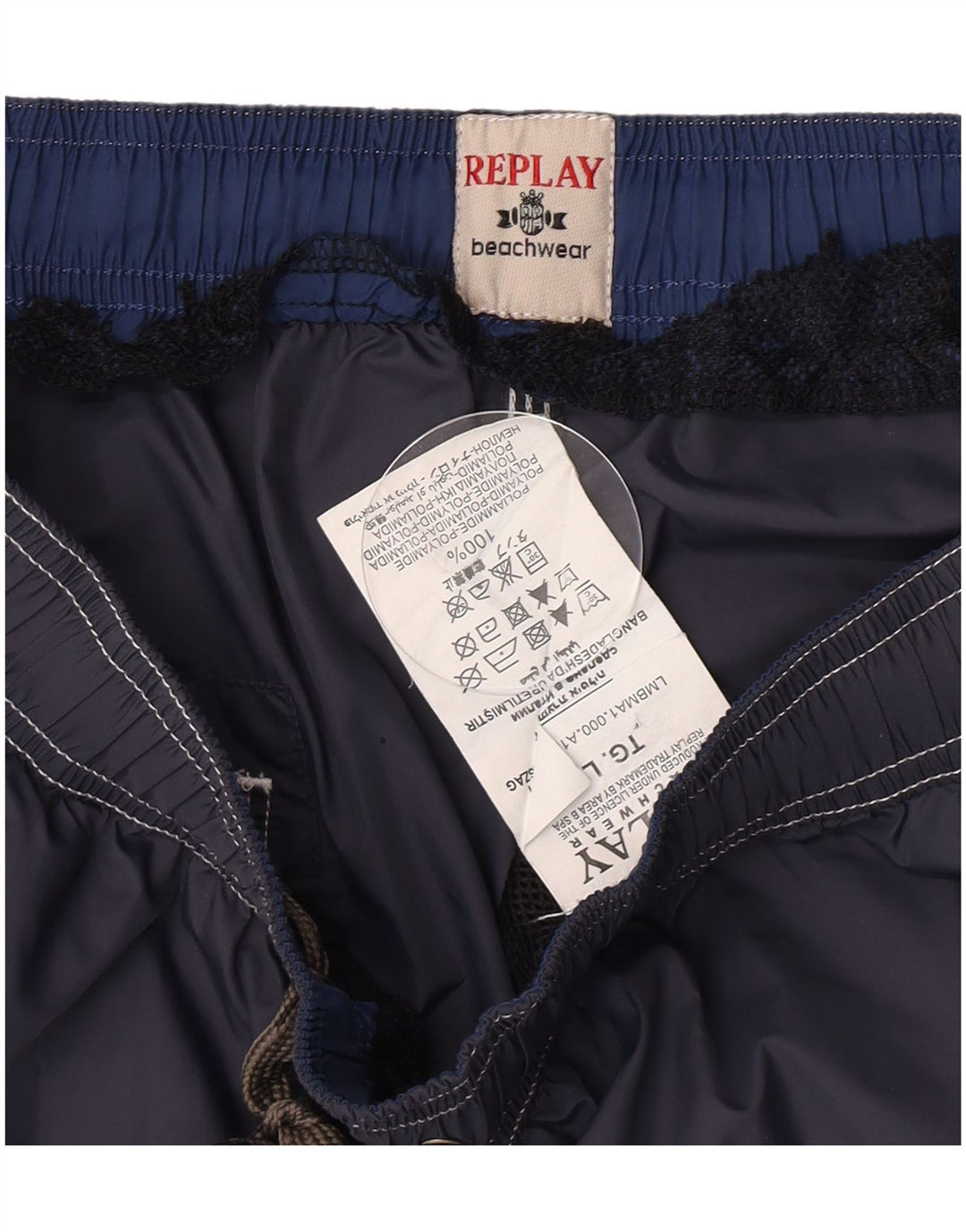 Replay Bañador para niño 11-12 años Large Azul Marino Poliamida