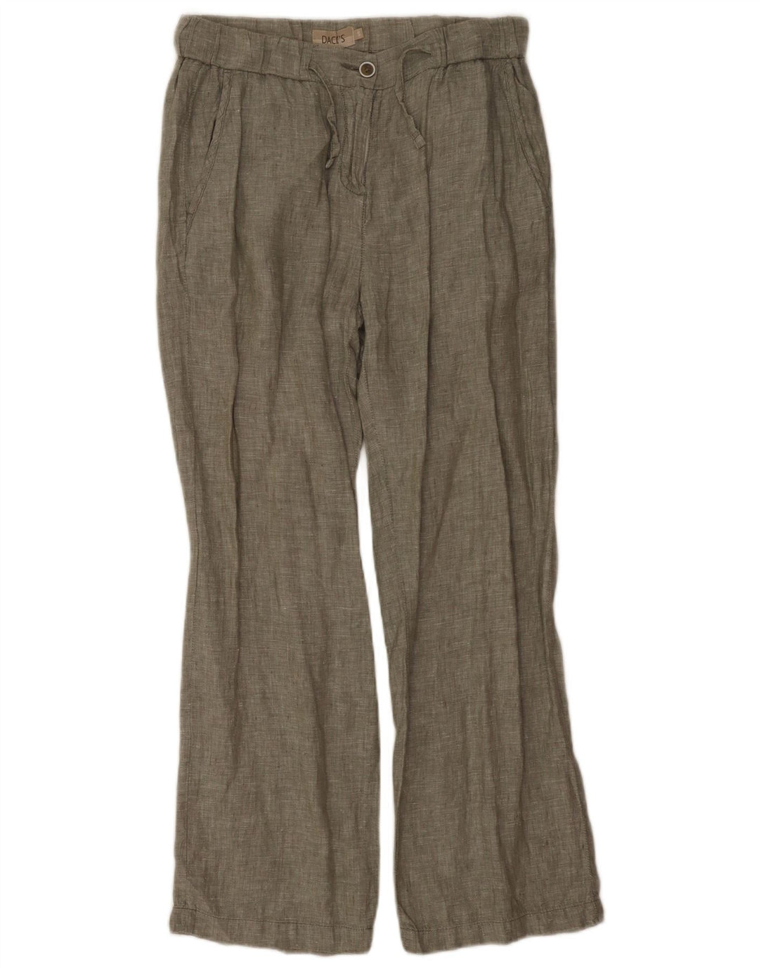 Dack's Pantalones Chinos Rectos para Mujer Pequeños W27 L28 Caqui
