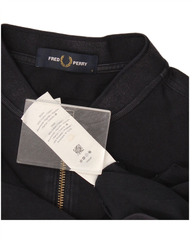 Polo Fred Perry Para Hombre Algodón Color Block Azul Marino Pequeño