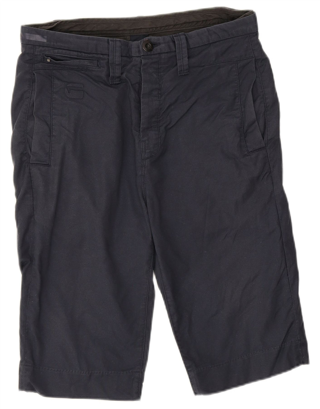 Pantalones cortos tipo cargo G-Star para hombre W31 Algodón azul marino mediano