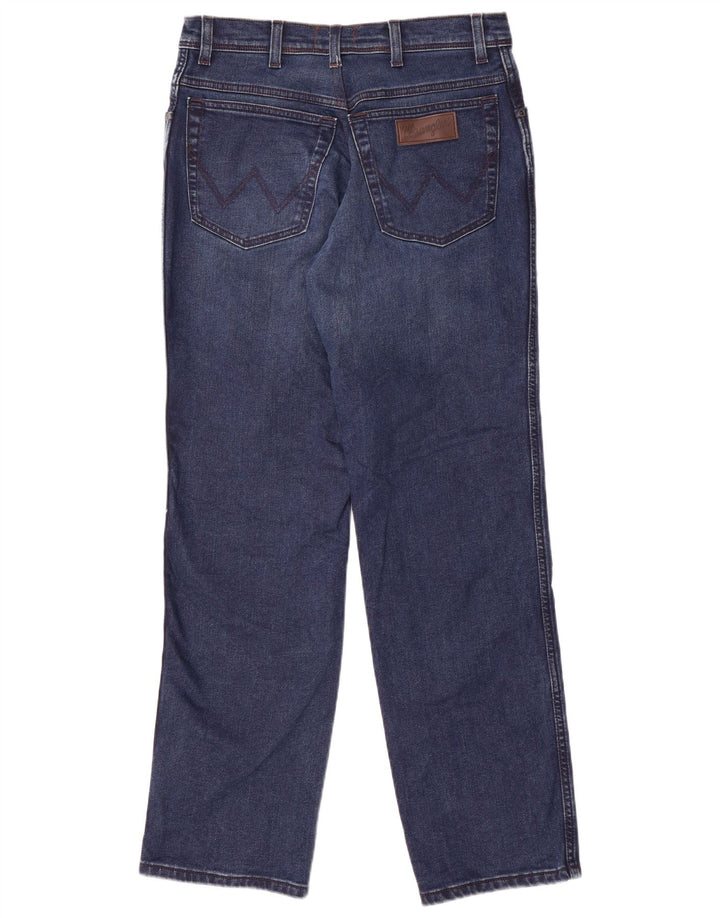 WRANGLER Vaqueros rectos Texas para hombre W34 L32 Algodón azul