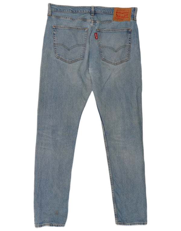 Levi's Hombre 512 Lo-Ball Slim Tapered Jeans W34 L33 Algodón Azul