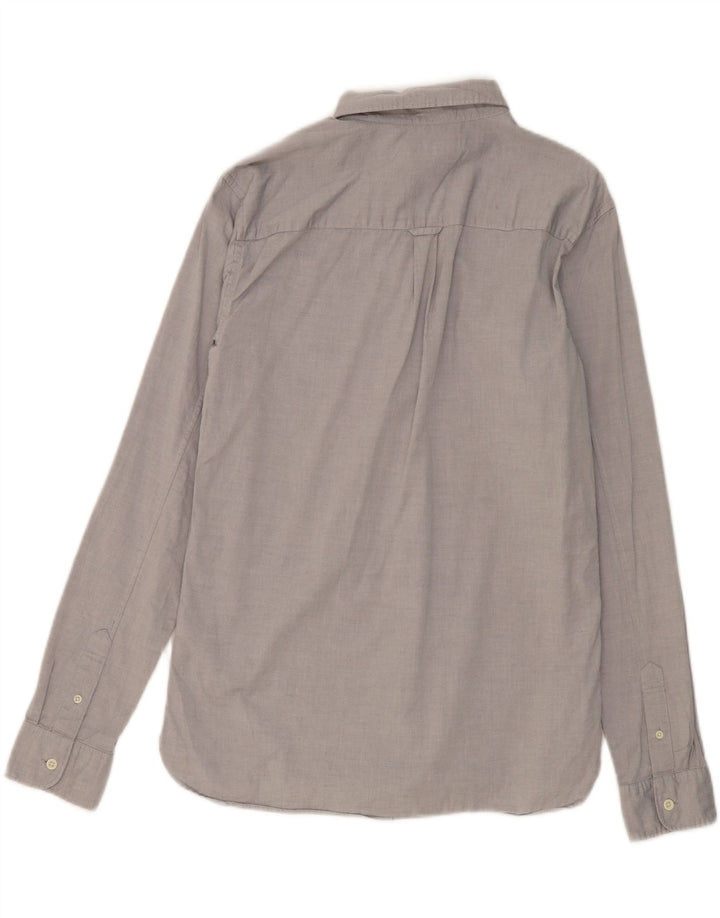 ALL SAINTS Mens Shirt Medium Grey Cotton Vintage All Saints and Second-Hand All Saints from Messina Hembry 