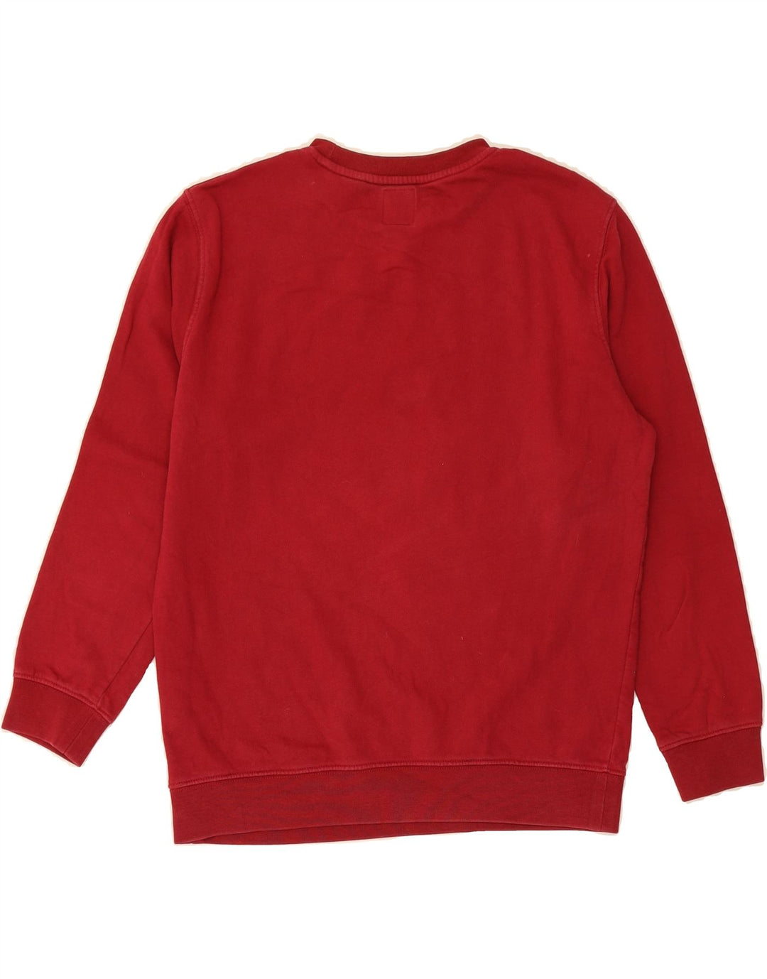 VANS Womens Graphic Sweatshirt Jumper UK 16 Large Red Cotton Vintage Vans and Second-Hand Vans from Messina Hembry 