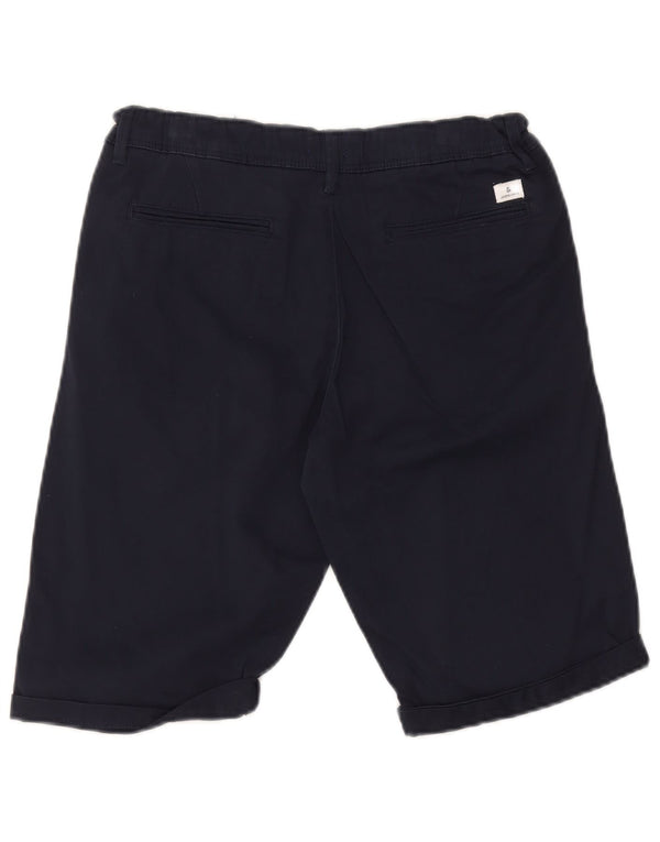 Jack & Jones Pantalones cortos chinos para niños 15-16 años W32 Azul marino Algodón