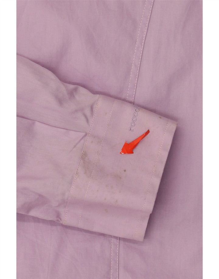 Camisa Roccobarocco Hombre XL Algodón Morado