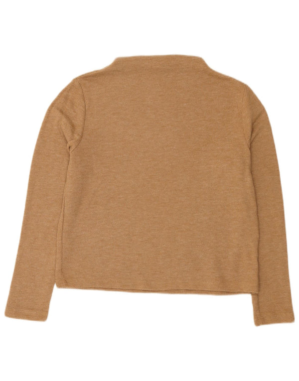 Marks & Spencer Top para mujer de manga larga UK 42 Poliéster beige medio