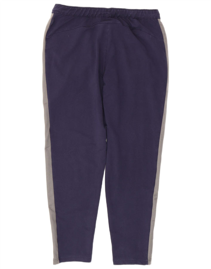 PUMA Pantalones de chándal para hombre, talla grande, color azul marino