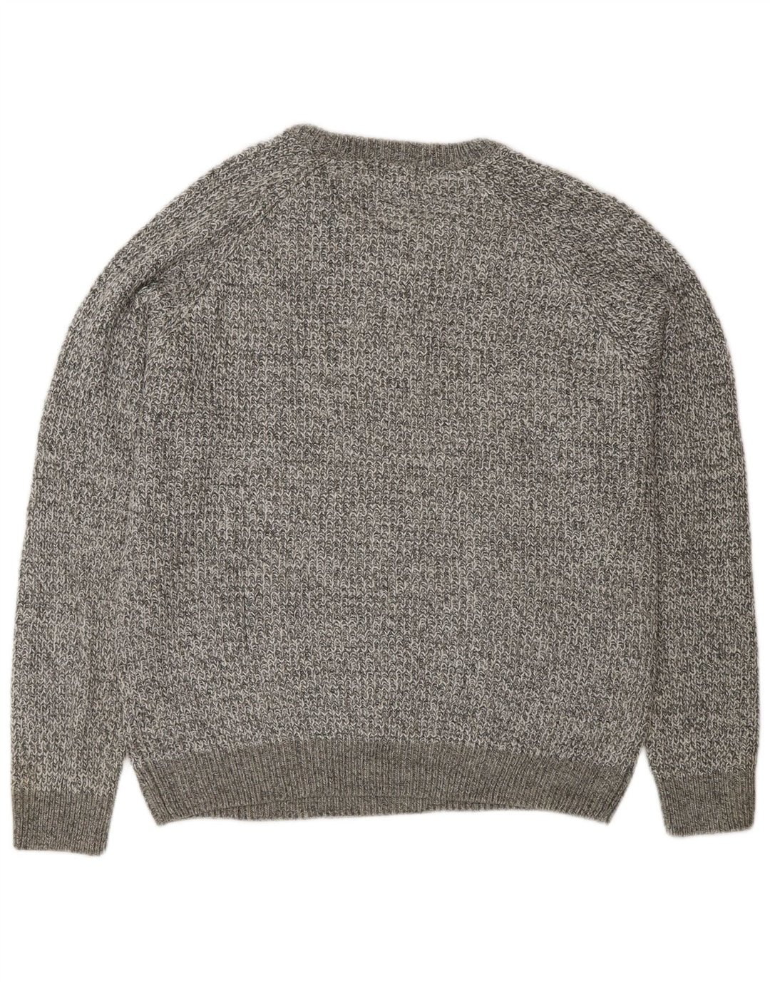 Marks & Spencer Suéter De Cuello Redondo Para Mujer Grande Gris Moteado Clásico