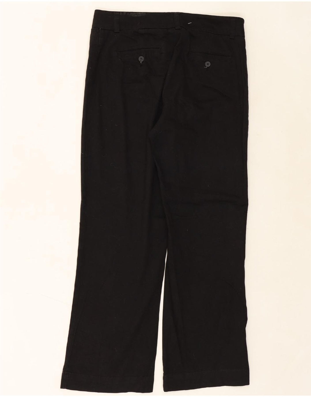 LEE Womens Bootcut Suit Trousers US 10 Large W32 L29 Black Cotton Vintage Lee and Second-Hand Lee from Messina Hembry 