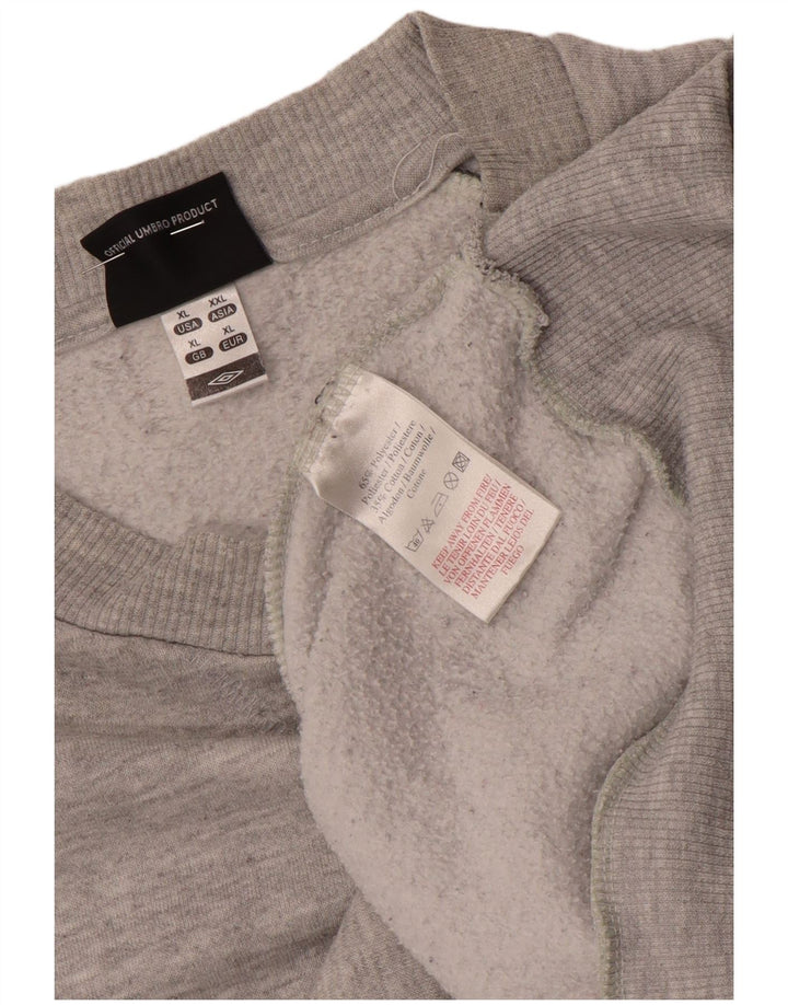 Umbro Sudadera Hombre Jumper XL Gris Poliéster