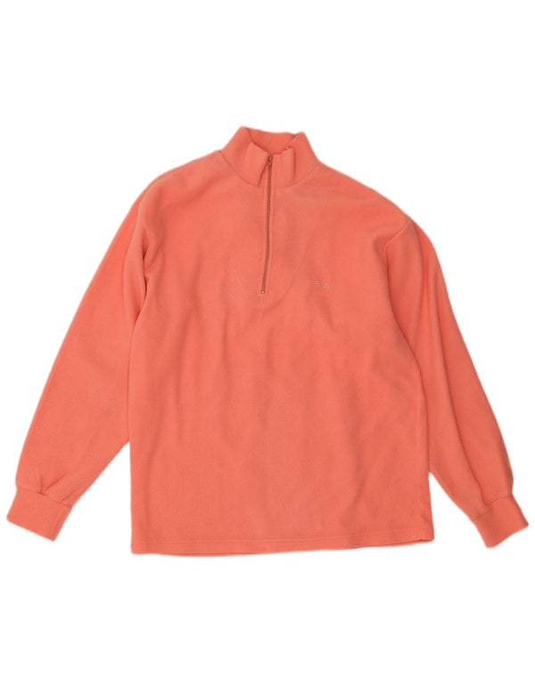 Fila Jersey de forro polar con cuello y cremallera para hombre IT 46 Small Pink