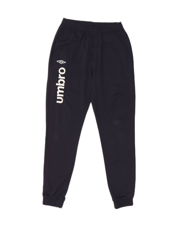 Umbro Hombre Pantalones De Chándal Gráfico Joggers Small Azul Marino Poliéster
