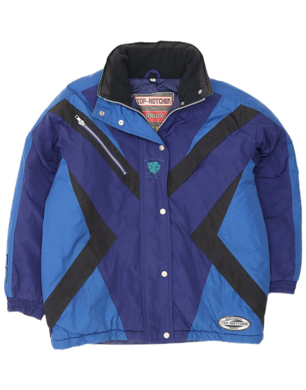 Brugi Chaqueta de esquí extragrande para mujer EU 42 Large Blue Colourblock Sports