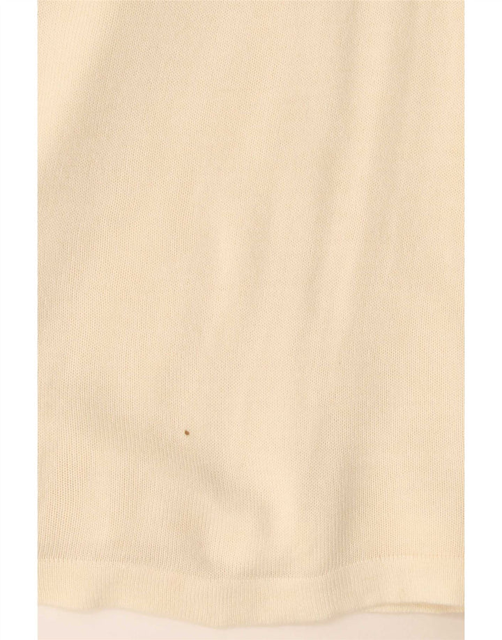 Marks & Spencer Top para mujer de manga larga UK 46 Large Beige Acrílico