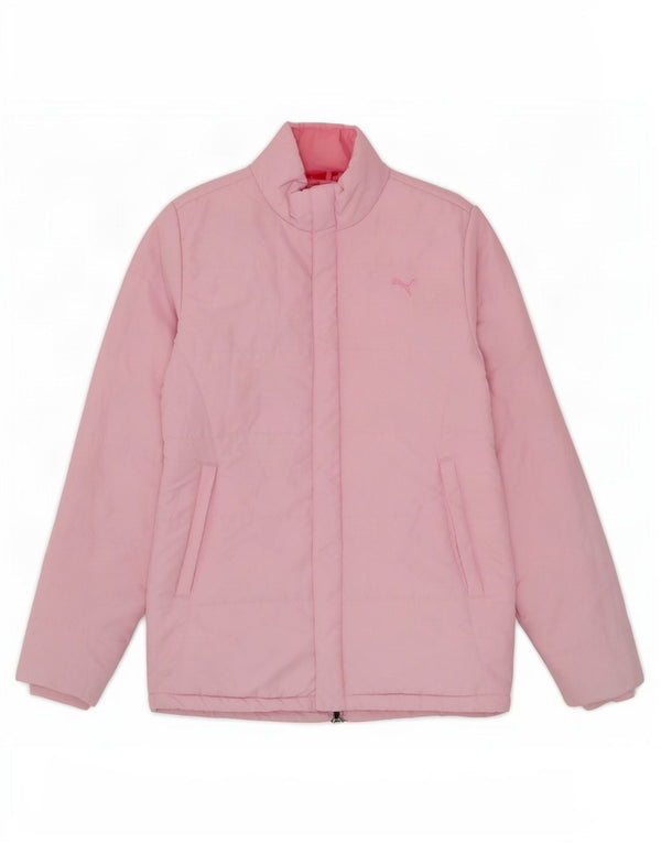Puma Chaqueta Acolchada Gráfica Niñas 13-14 Años Rosa