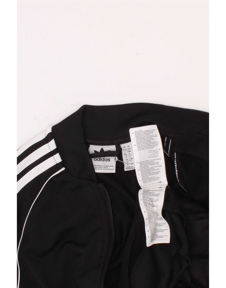 Adidas Chaqueta Chándal Niña 5-6 Años Negro Poliéster