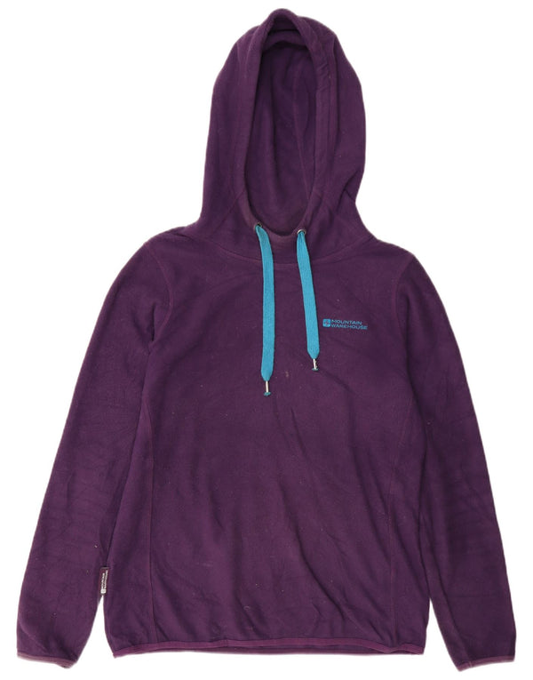 Mountain Warehouse Jersey con capucha extragrande de forro polar para mujer UK 40 Small Púrpura