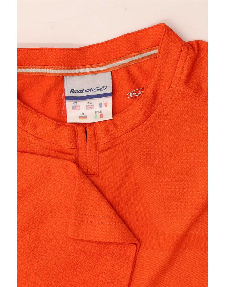 Camiseta Reebok Hombre Top XS Naranja