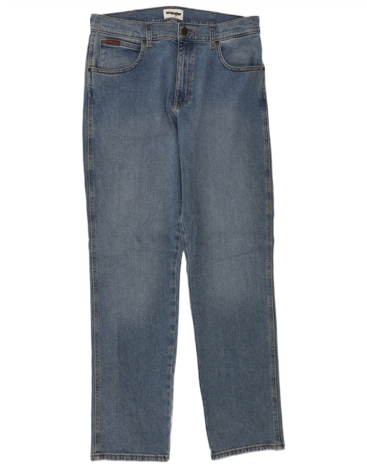 Wrangler Vaqueros Rectos Texas Para Hombre W34 L34 Azul