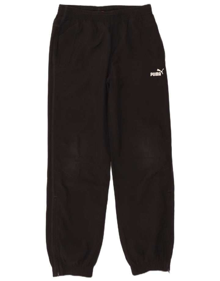 Puma Pantalones de chándal con gráfico para niño Joggers 13-14 años Negro Poliéster