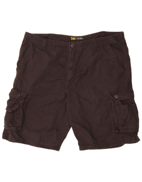 Lee pantalones cortos cargo para hombre W42 2XL algodón negro