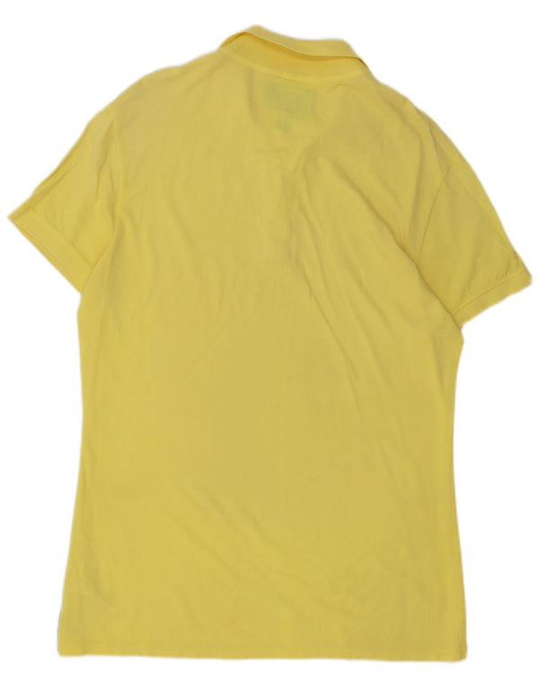 Armani Jeans Polo ajustado para hombre XL Algodón amarillo