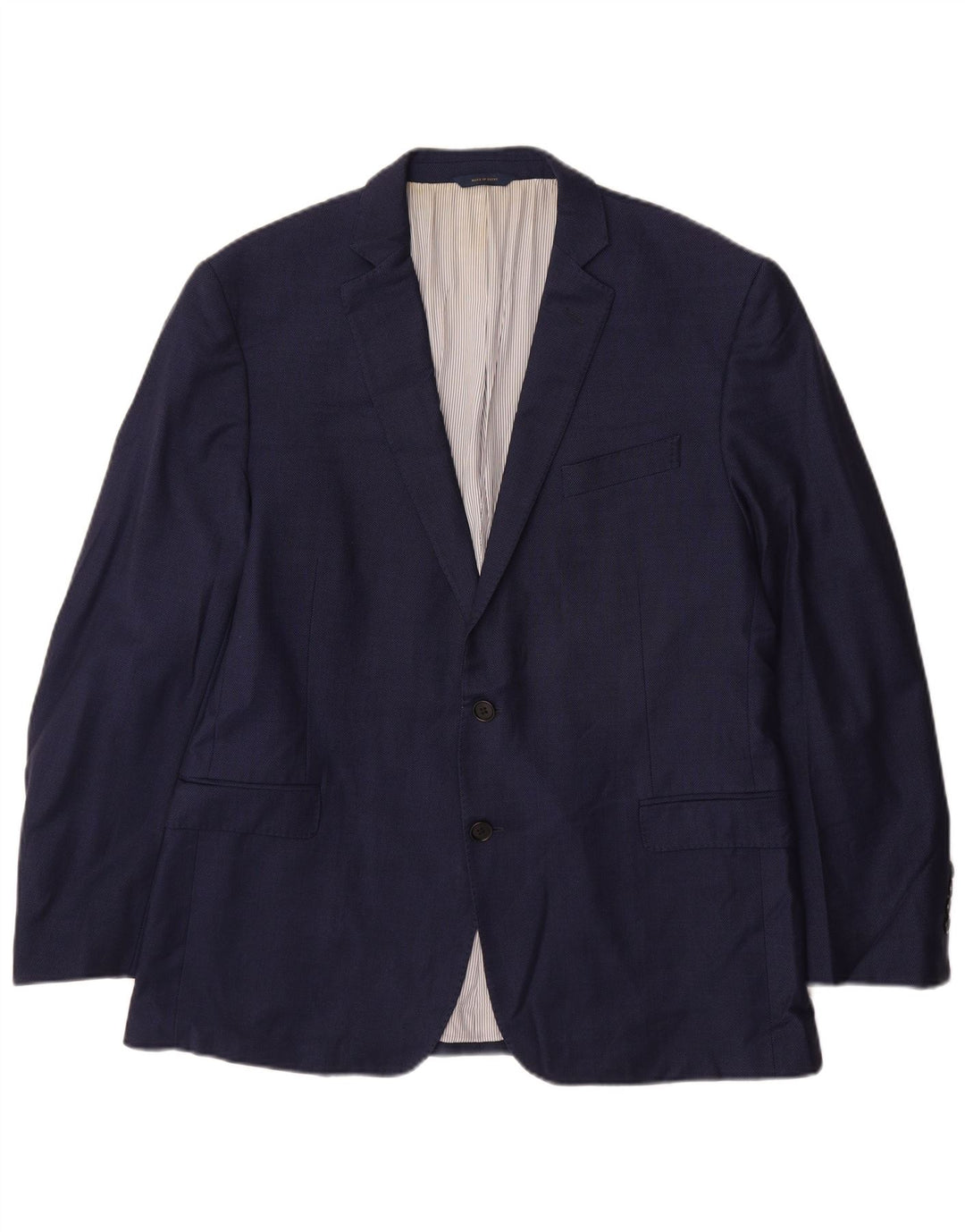 Brooks Brothers Chaqueta tipo blazer para hombre Regent Fit UK 44 2XL Lana azul marino