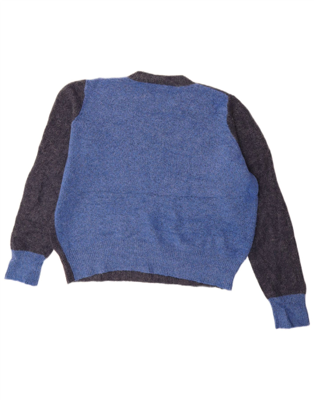 ANTHROPOLOGIE Jersey de cuello redondo para mujer UK 40 XL Azul marino