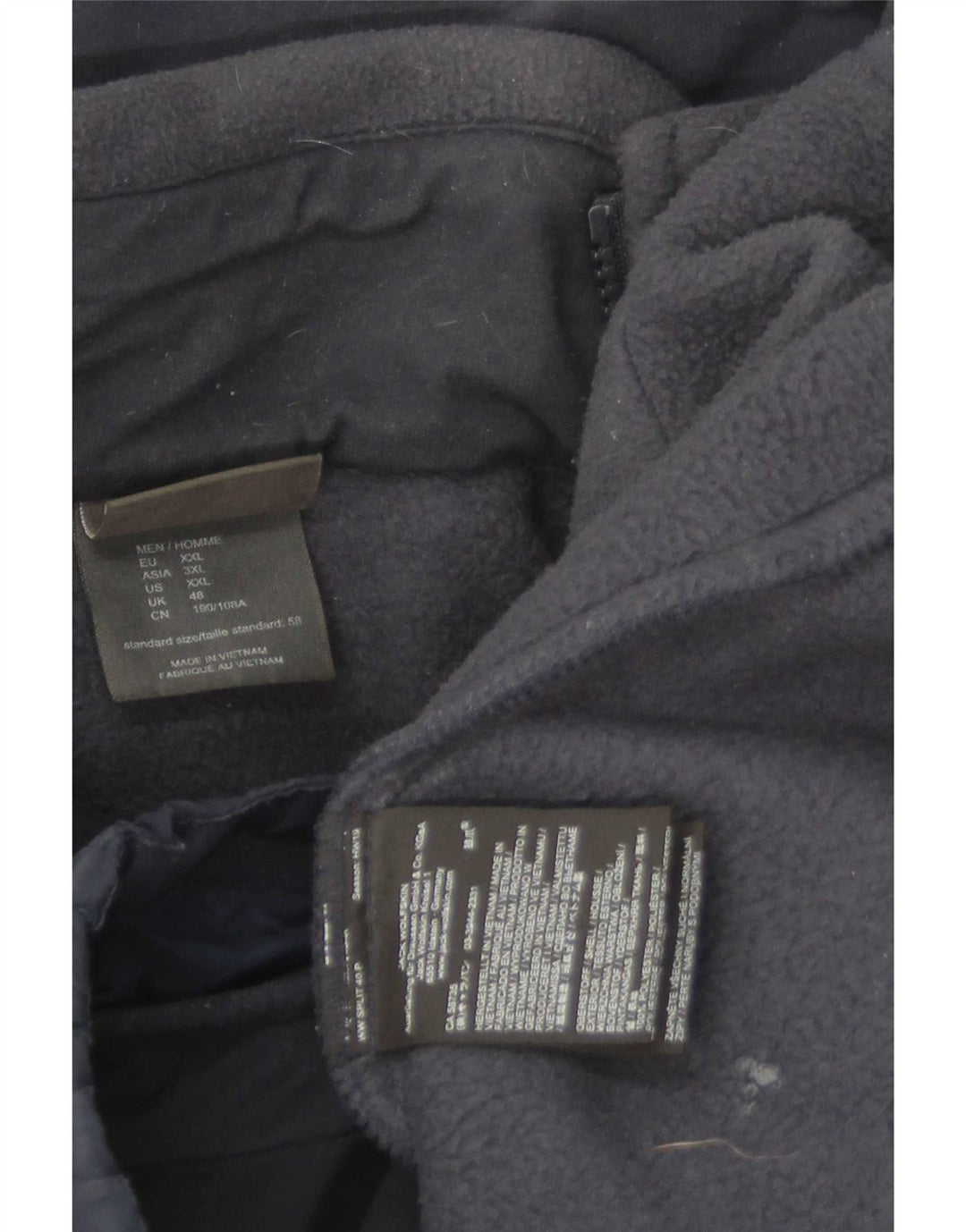 Jack Wolfskin Chaqueta cortavientos para hombre UK 48 2XL Azul marino Poliéster