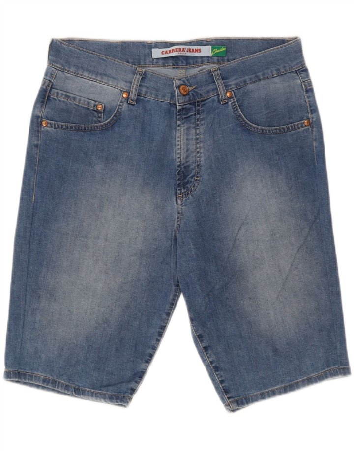 Carrera Mens 721 pantalones cortos de mezclilla W33 algodón azul medio