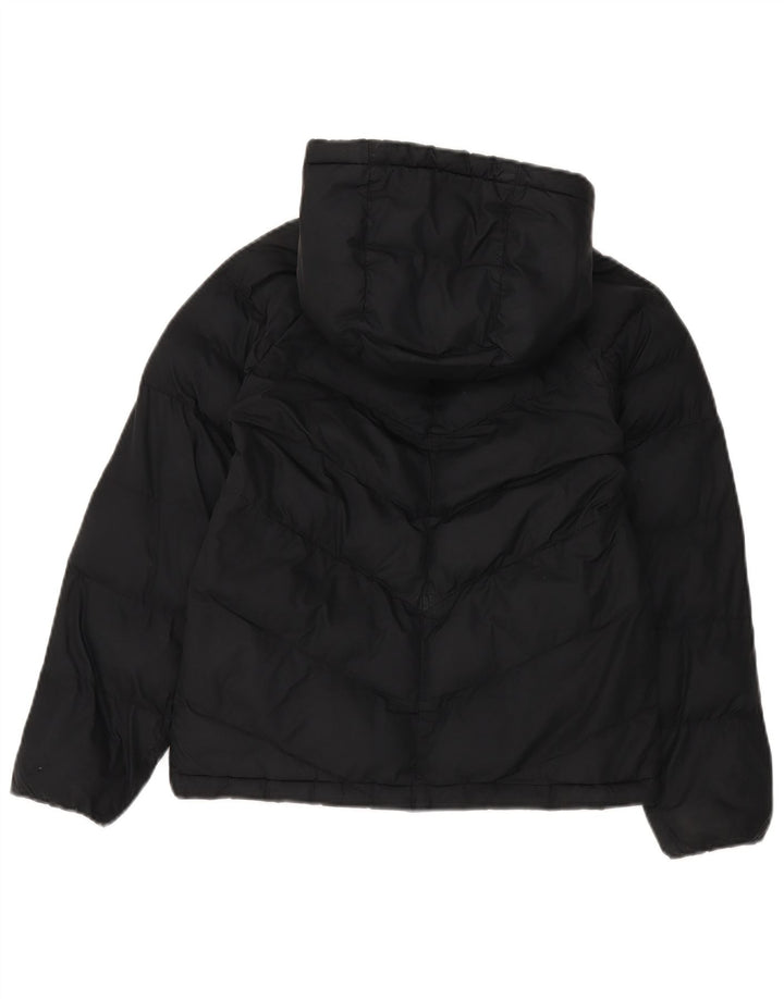 Nike Chaqueta acolchada con capucha para niños 10-11 años Mediana Negro Poliéster