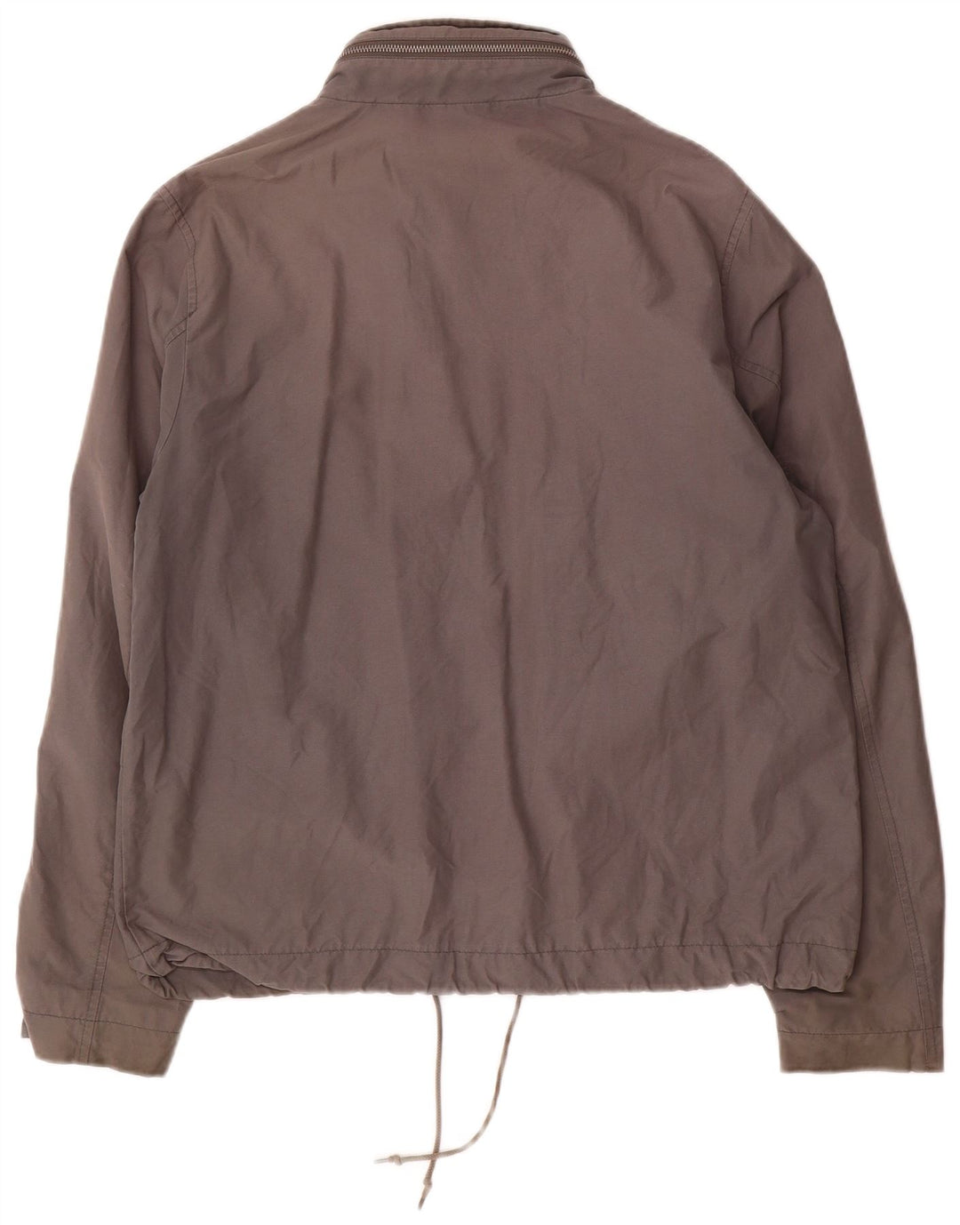 Lacoste Chaqueta bomber con capucha para hombre IT 52 XL Algodón gris