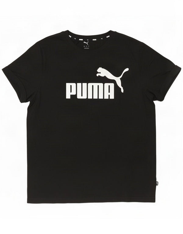 Puma Camiseta gráfica para hombre Top Large Black