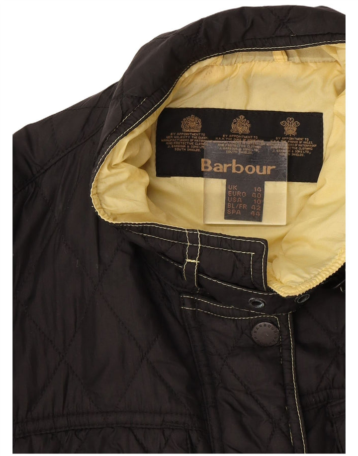 Barbour Chaqueta acolchada para mujer Reino Unido 44 Grande Negro