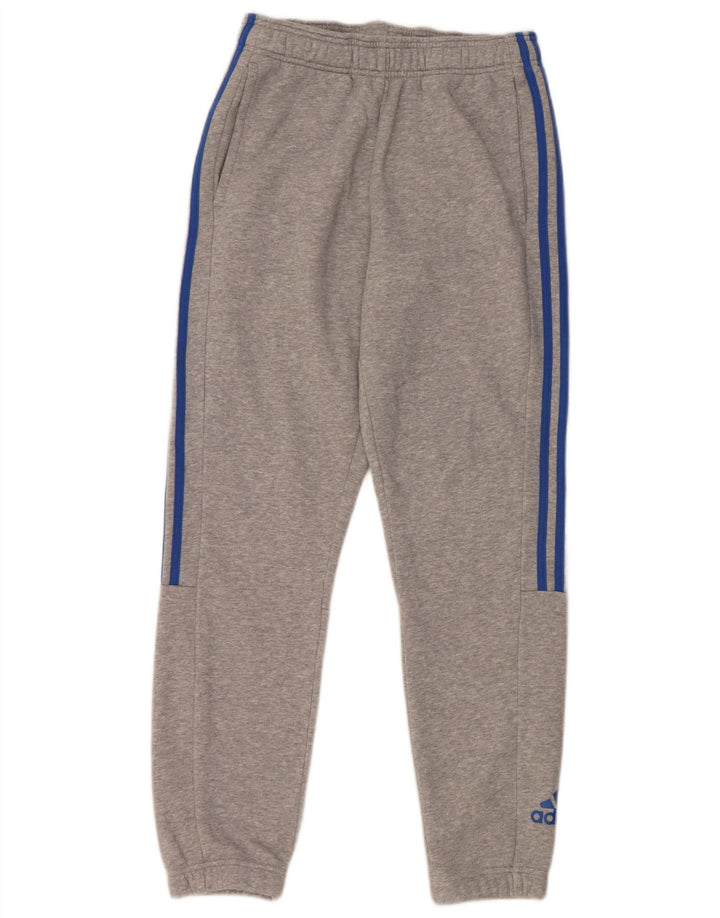 ADIDAS Hombre Chándal Pantalones Joggers Gris Medio