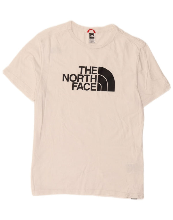 The North Face Camiseta gráfica para hombre Top Medium White Cotton