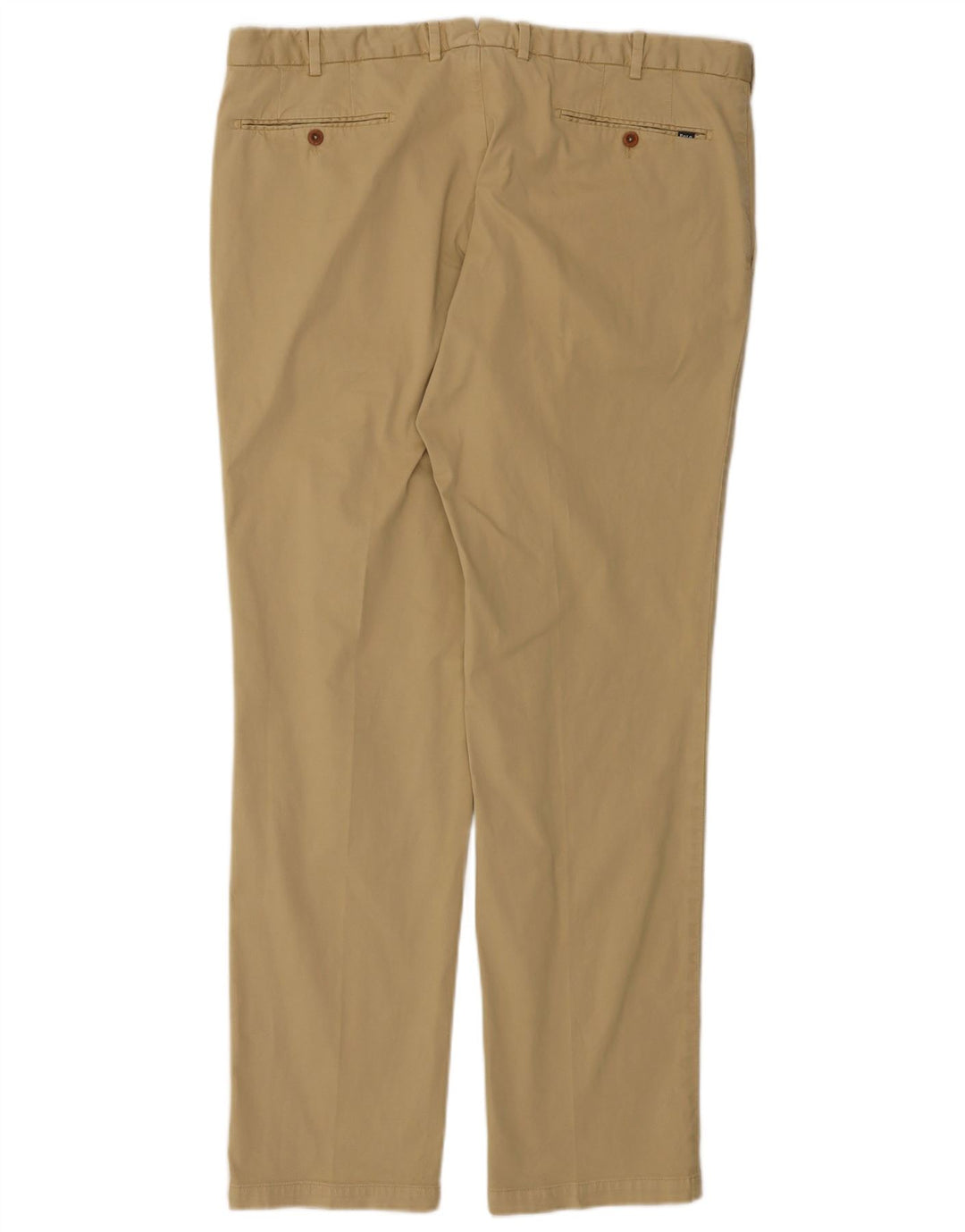 POLO RALPH LAUREN Pantalón chino recto para hombre W38 L32 Algodón beige