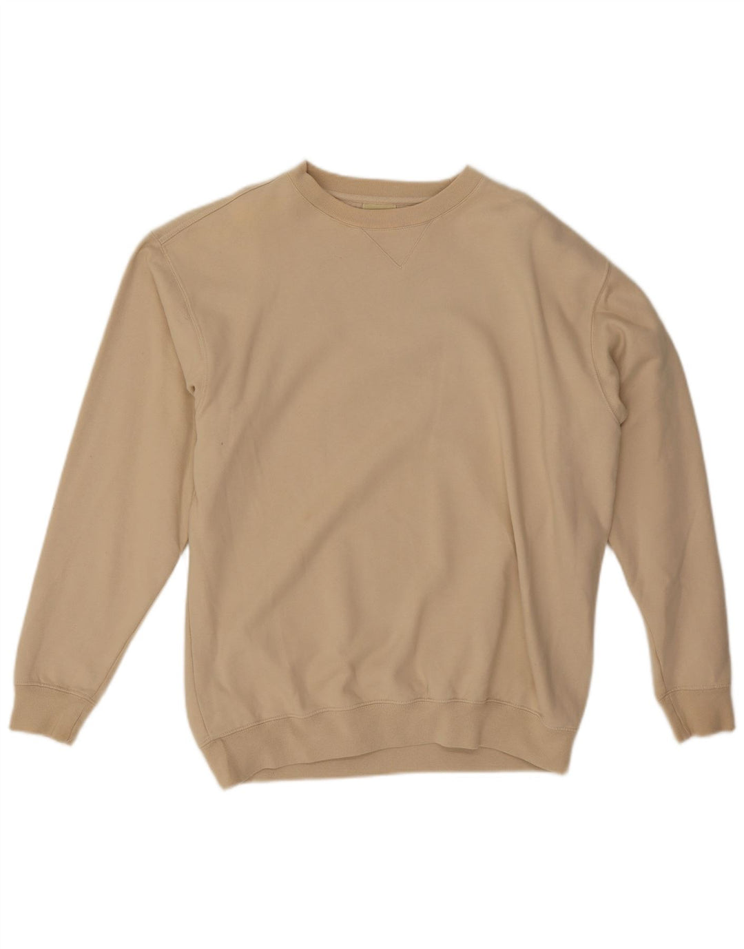 Lee - Sudadera tipo jersey para hombre, talla grande, color beige
